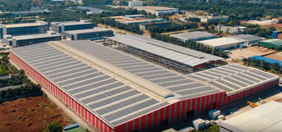 海南华金钢构厂房—外观实景