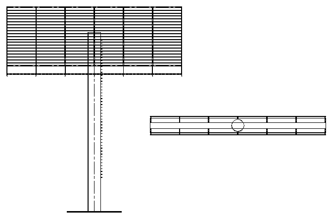 两面大型广告牌