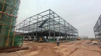 海南华云产业园—1#2#楼施工现场