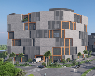 膜力工厂二期结构设计—效果图